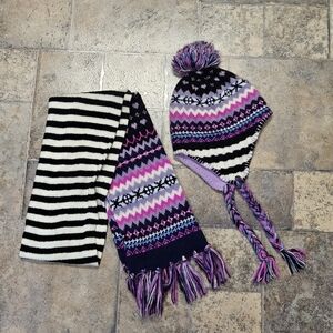 Joe Boxer Hat And Scarf Set